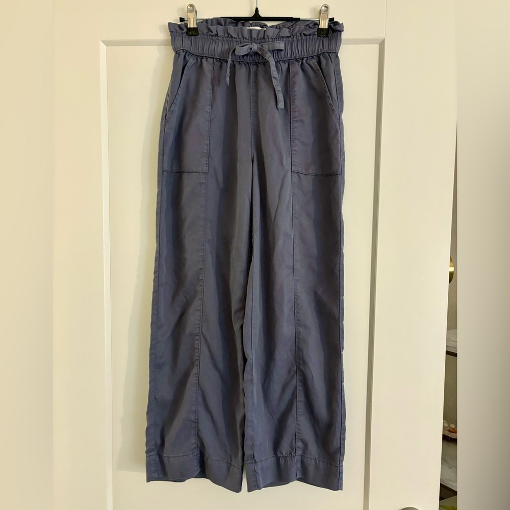 Nicole Miller Wide Leg paper bag waist Pant